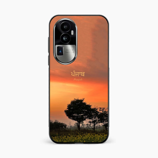 Punjab Nature Sunset Oppo Reno 10 Pro Plus 5G Back Cover