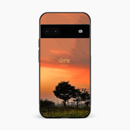 Punjab Nature Sunset Google Pixel 8A Back Cover