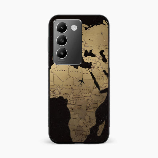 World Map Vivo T3 5G Back Cover