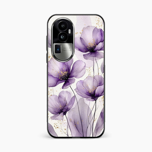 Lavender Bloom Elegance Oppo Reno 10 Pro Plus 5G Back Cover