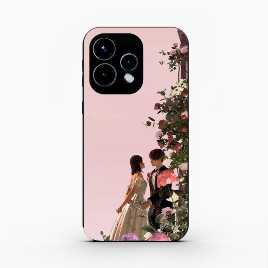Romantic Blossom Couple Oppo Reno 15 5G Back Cover