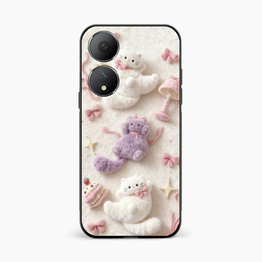 Fluffy Kitty Oppo A78 5G Back Cover