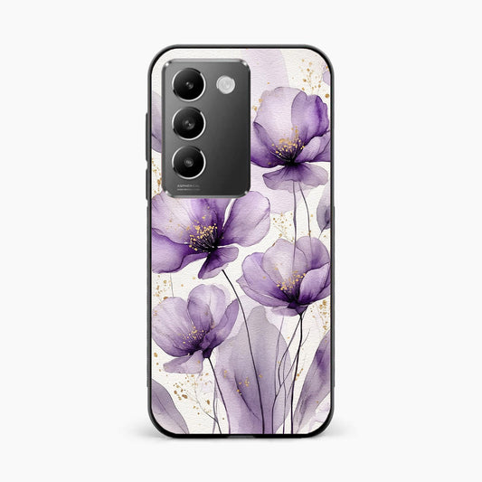 Lavender Bloom Elegance Vivo T3 5G Back Cover