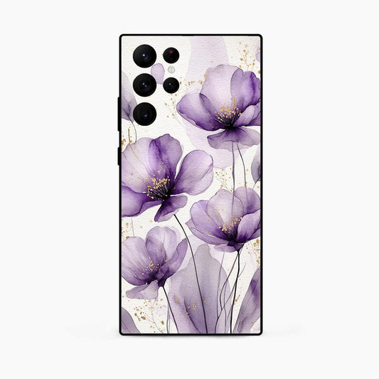 Lavender Bloom Elegance Samsung S25 Ultra Back Cover