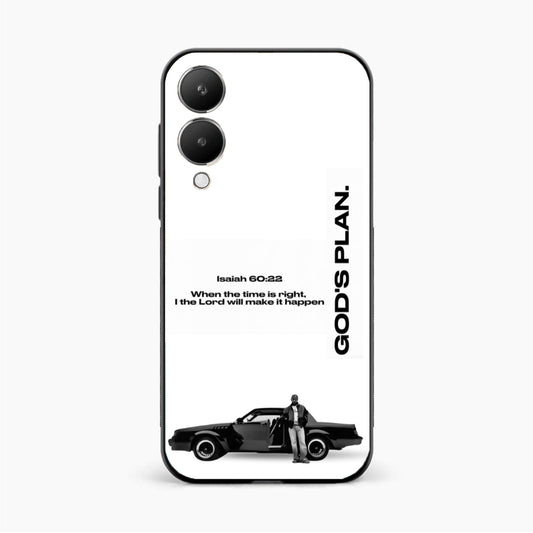 Faith Quote Minimal Vivo Y28 5G Back Cover