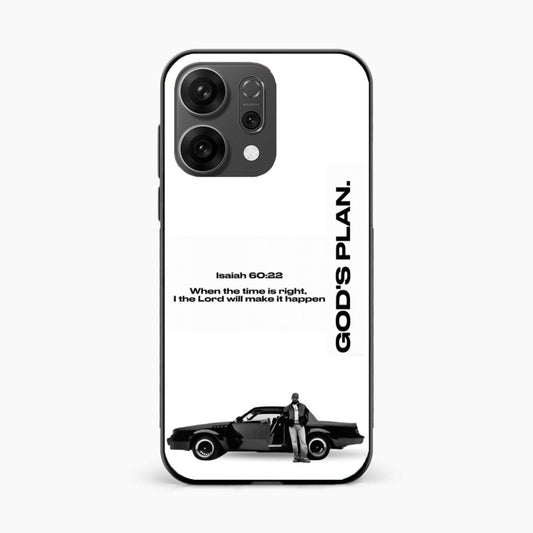 Faith Quote Minimal Oppo Reno 14 5G Back Cover