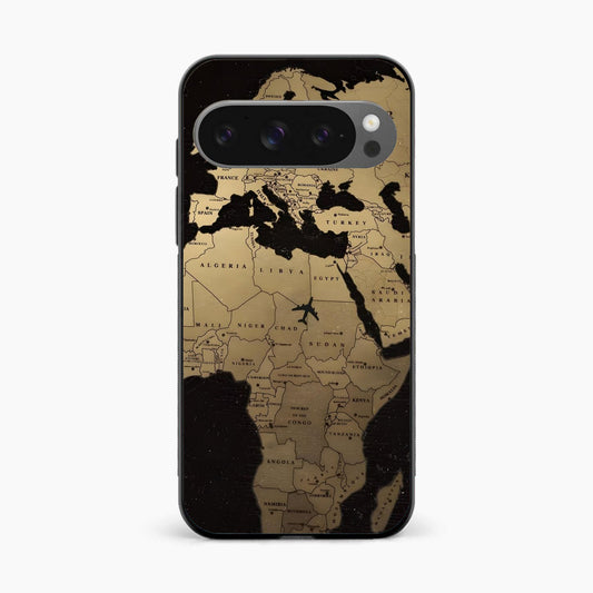World Map Google Pixel 10 Pro XL Back Cover