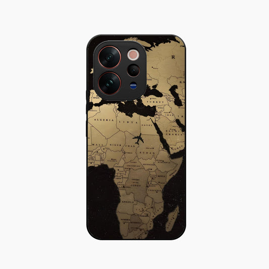 World Map Vivo V70 5G Back Cover