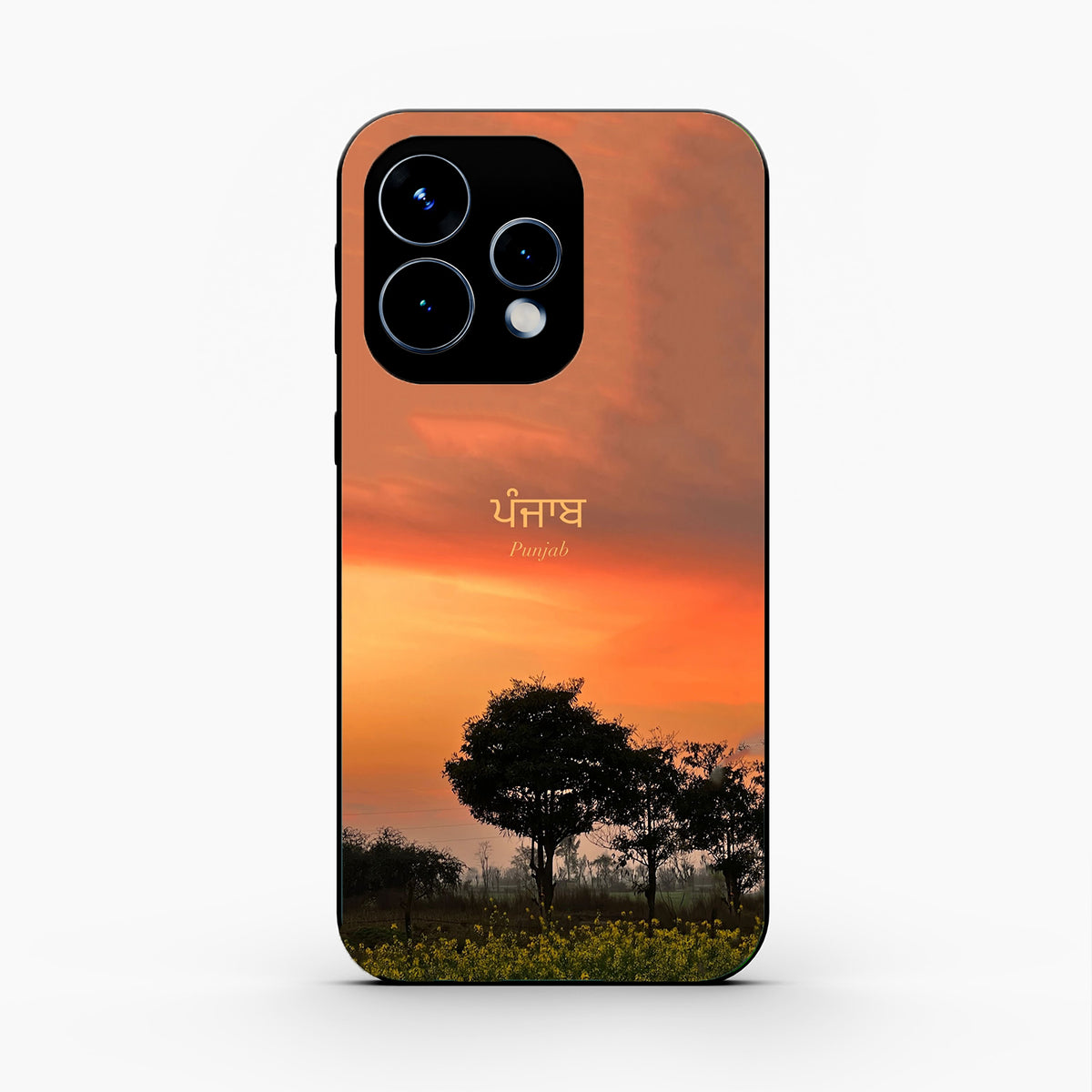 Punjab Nature Sunset Oppo Reno 15 5G Back Cover