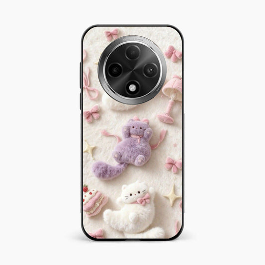 Fluffy Kitty Oppo F27 5G Back Cover