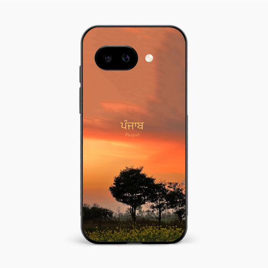 Punjab Nature Sunset Google Pixel 9A Back Cover