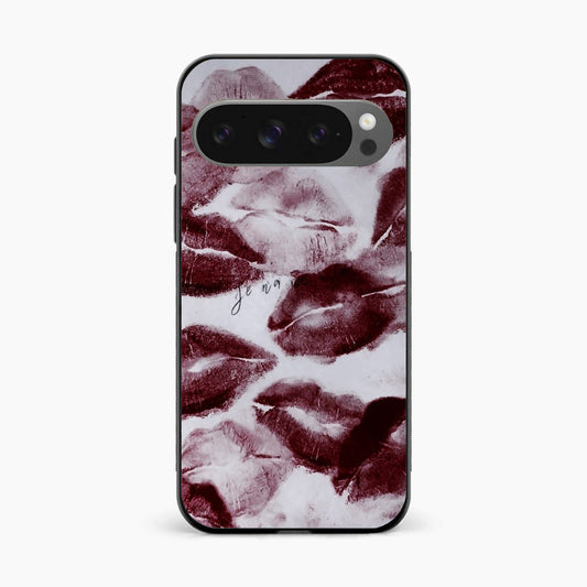 Love Lips Art Google Pixel 9 Pro Back Cover