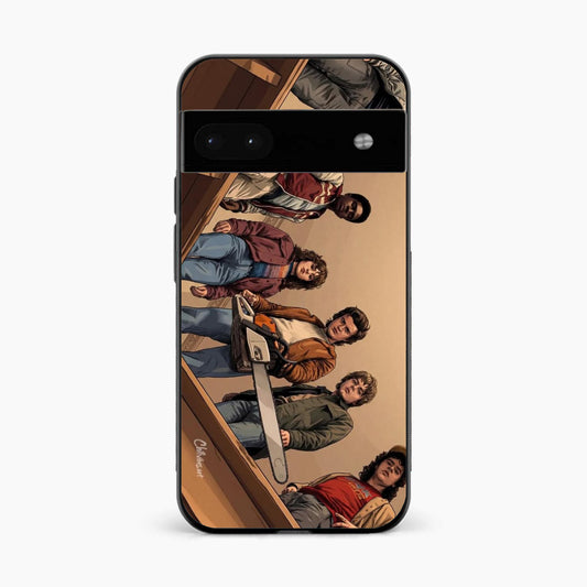 Stranger Squad Google Pixel 8A Chainsaw Back Cover