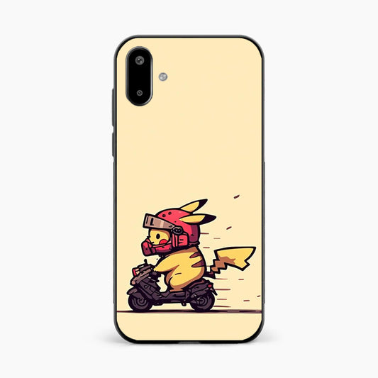 Cute Biker Pikachu Samsung M07 5g Back Cover