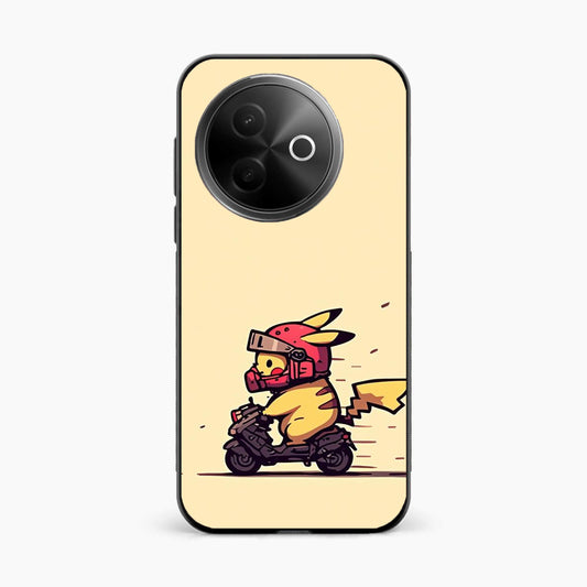 Cute Biker Pikachu Vivo Y39 5G Back Cover