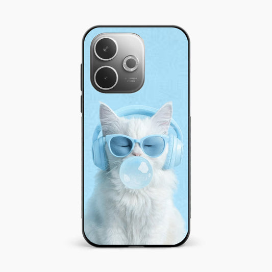 Cute Kitty Music Vibes Oppo A5 Pro 5G Back Cover