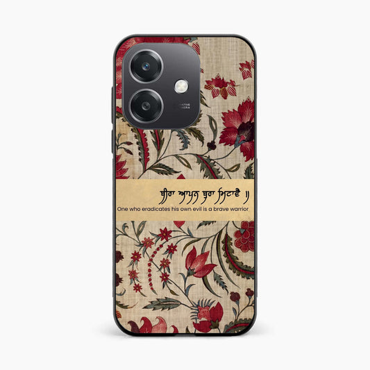 Spiritual Gurbani Quote Premium Oppo A3x 5g Back Covers
