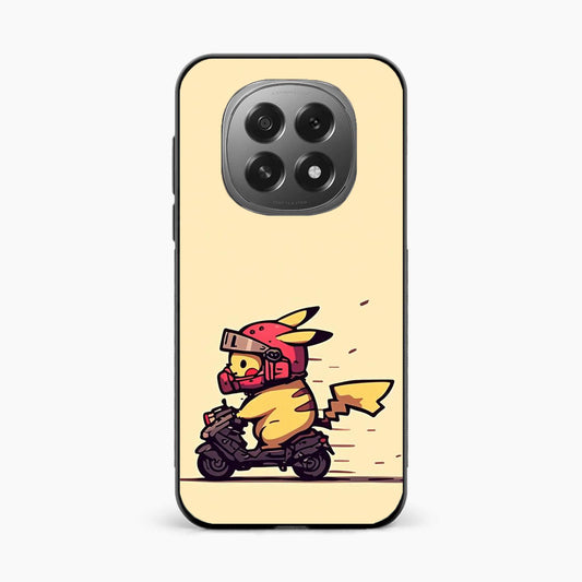 Cute Biker Pikachu Oppo F29 5G Back Cover