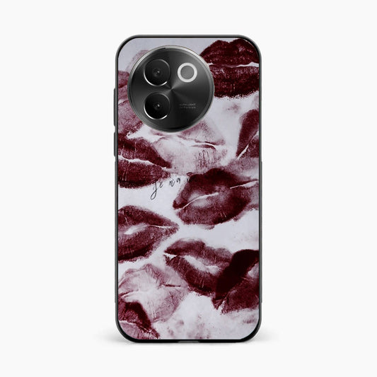 Love Lips Art Vivo V30e 5g Back Cover