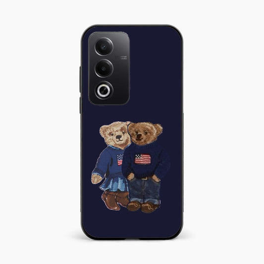 Cute Bear Couple Oppo A3 Pro Back Covers