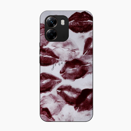 Love Lips Art Oppo A6x 5G Back Cover