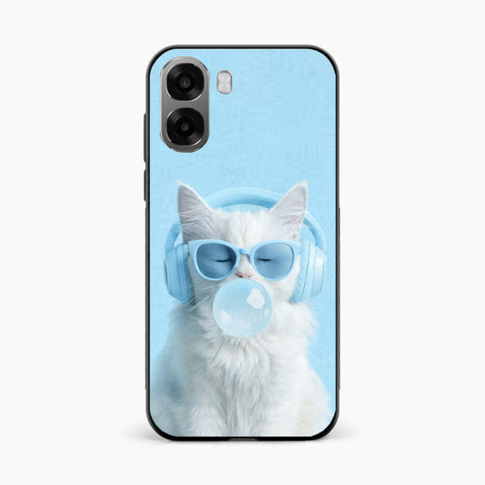 Cute Kitty Music Vibes Oppo K14x 5G Back Cover