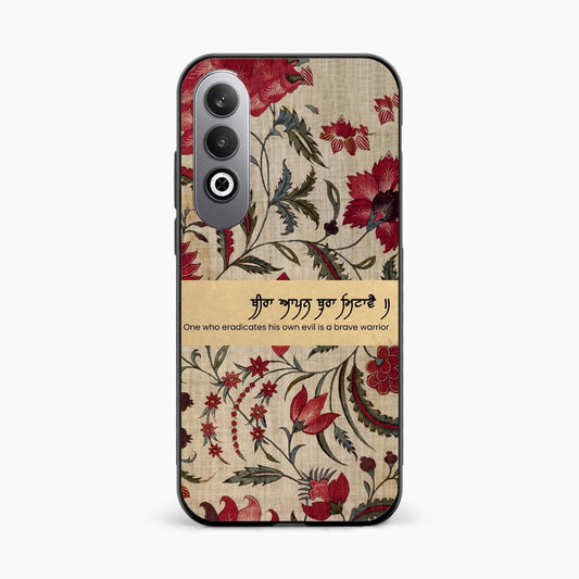 Spiritual Gurbani Quote Premium Oppo K12x 5G Back Cover