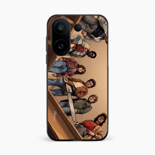 Stranger Squad Vivo V60 5G Chainsaw Back Cover