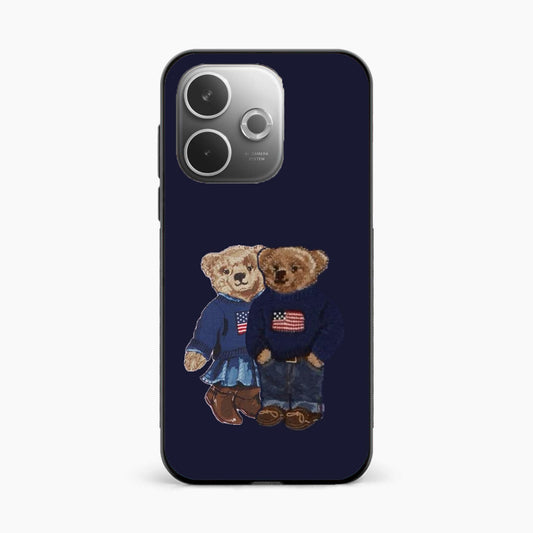 Cute Bear Couple Oppo A5 Pro 5g Back Covers