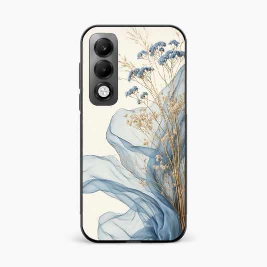Soft Blue Floral Oppo K13x 5G Back Cover