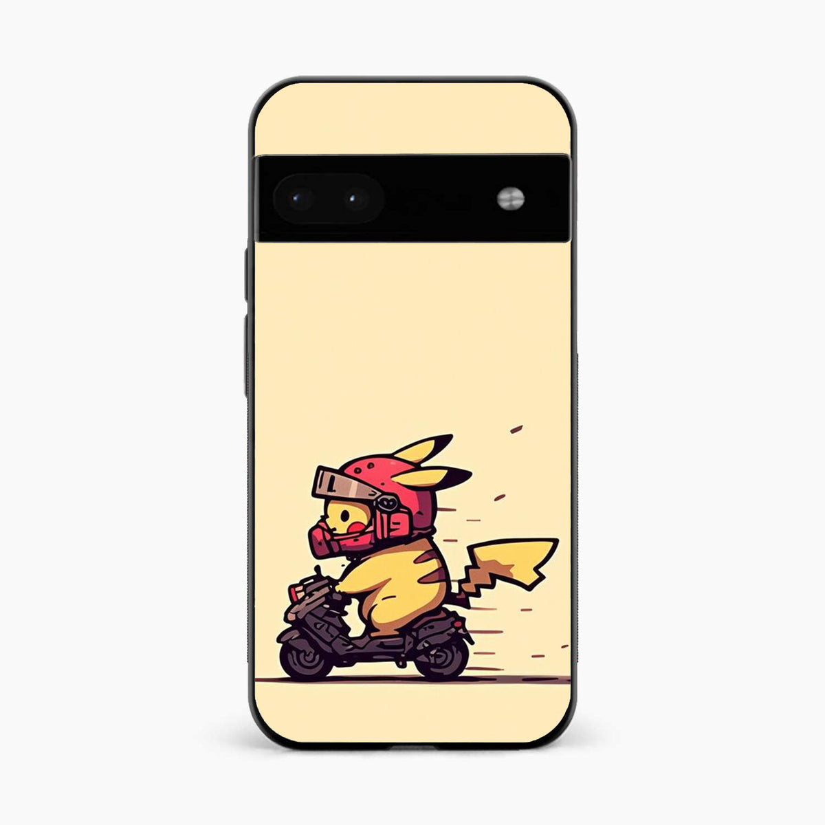 Cute Biker Pikachu Google Pixel 8A Back Cover