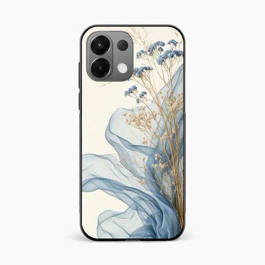 Soft Blue Floral Oppo K13 5G Back Cover