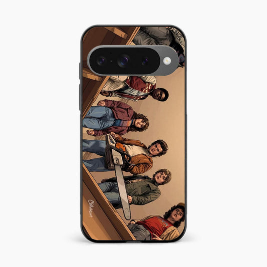 Stranger Squad Google Pixel 10 Chainsaw Back Cover