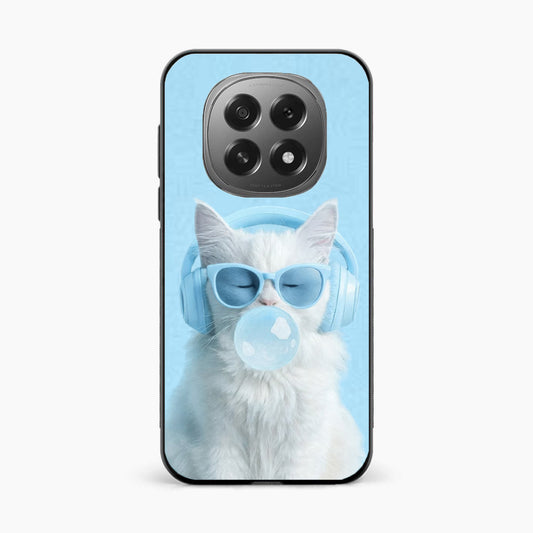 Cute Kitty Music Vibes Oppo F29 5G Back Cover