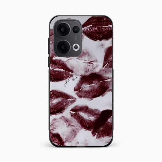 Love Lips Art Oppo Reno 13 5G Back Cover