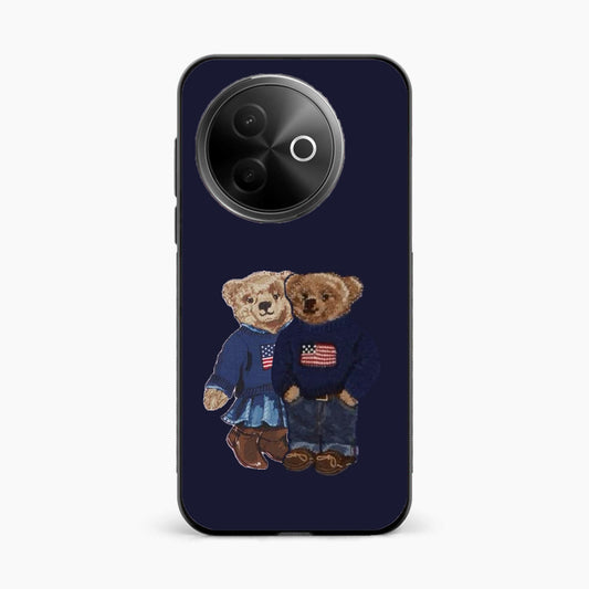 Cute Bear Couple Vivo Y39 5G Back Cover