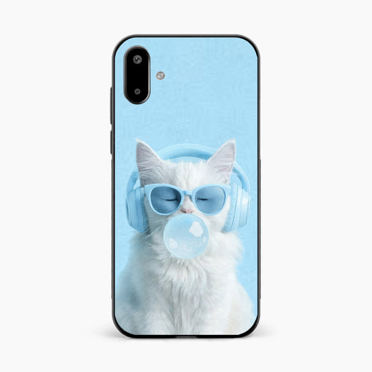 Cute Kitty Music Vibes Samsung M07 5g Back Cover
