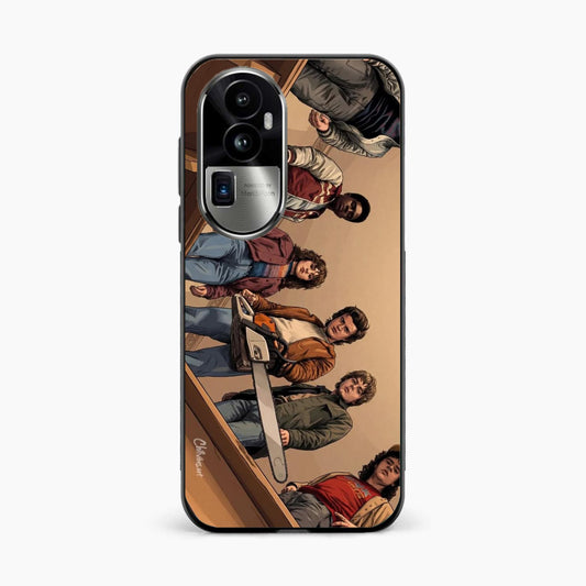 Stranger Squad Oppo Reno 10 Pro Plus 5G Chainsaw Back Cover