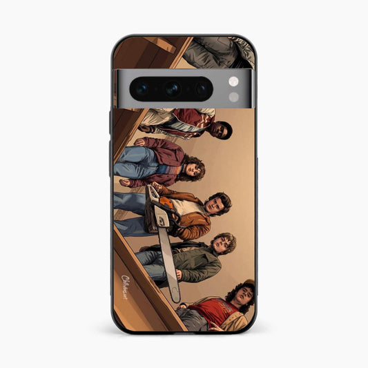 Stranger Squad Google Pixel 8 Pro Chainsaw Back Cover