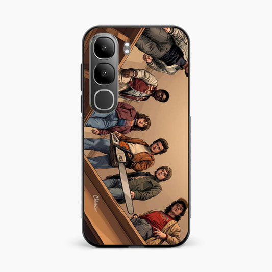 Stranger Squad Vivo Y31 5G Chainsaw Back Cover