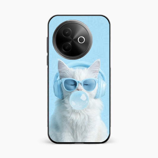 Cute Kitty Music Vibes Vivo Y39 5G Back Cover