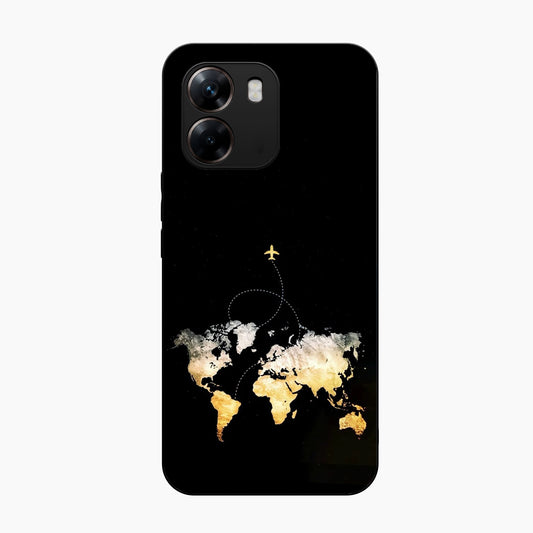 Fly Across The World Oppo A6x 5G Back Cover