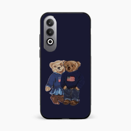 Cute Bear Couple Oppo K12x 5G Back Cover