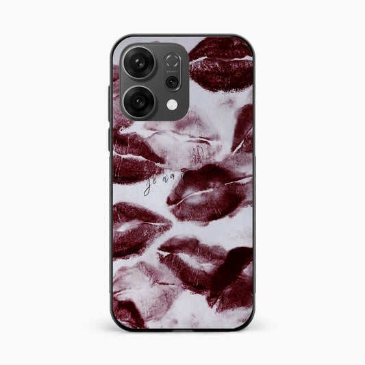 Love Lips Art Oppo Reno 14 5G Back Cover