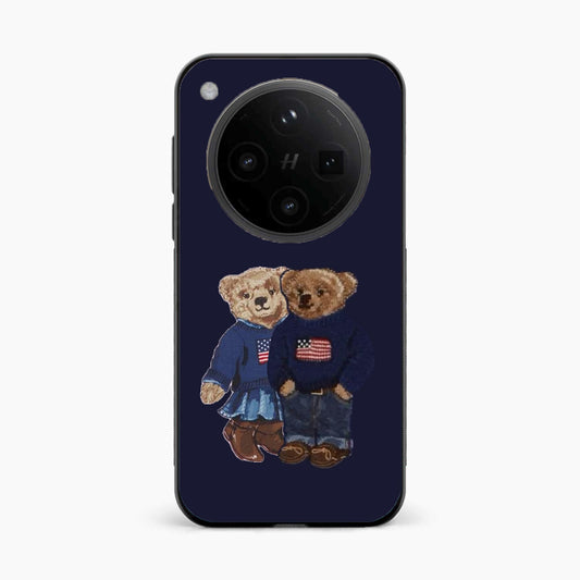 Cute Bear Couple Oppo Find X8 Pro 5G Back Cover