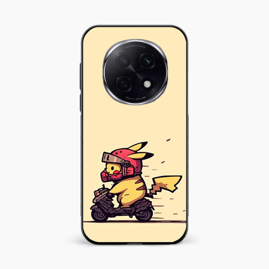 Cute Biker Pikachu Oppo F29 Pro 5G Back Cover