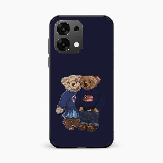 Cute Bear Couple Oppo F31 5g Back Covers