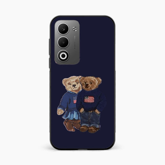 Cute Bear Couple Oppo A5 5g Back Covers