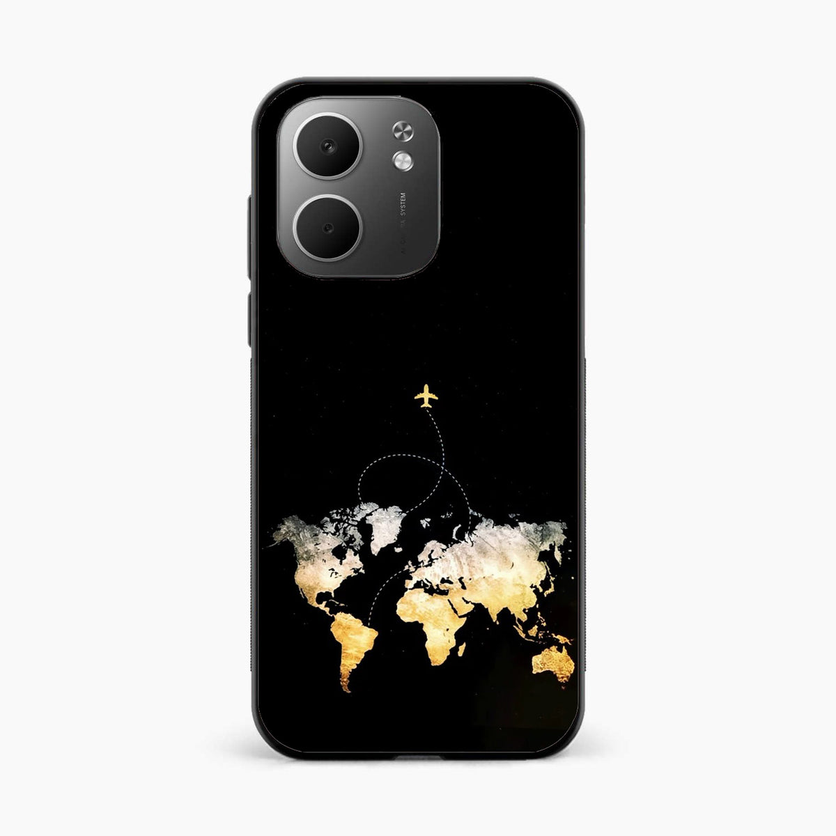 Fly Across The World Oppo A5x 5G Back Cover