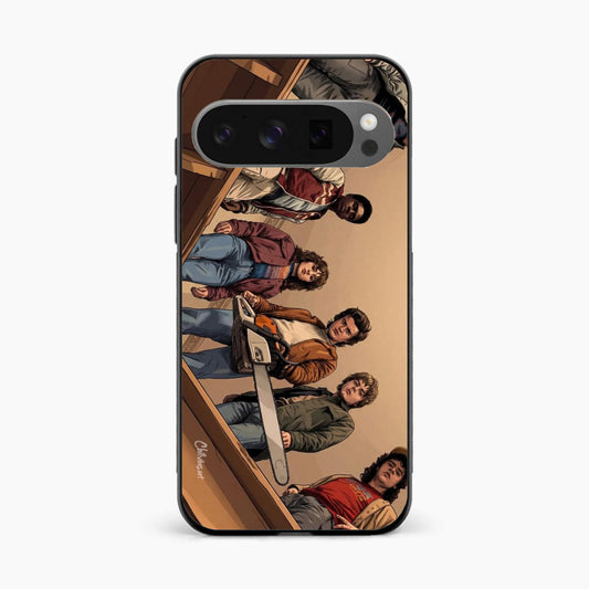 Stranger Squad Google Pixel 10 Pro Chainsaw Back Cover